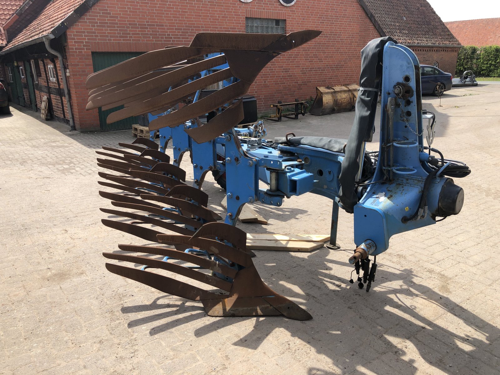 Pflug van het type Lemken Juwel 8, Gebrauchtmaschine in Schweringen (Foto 2)