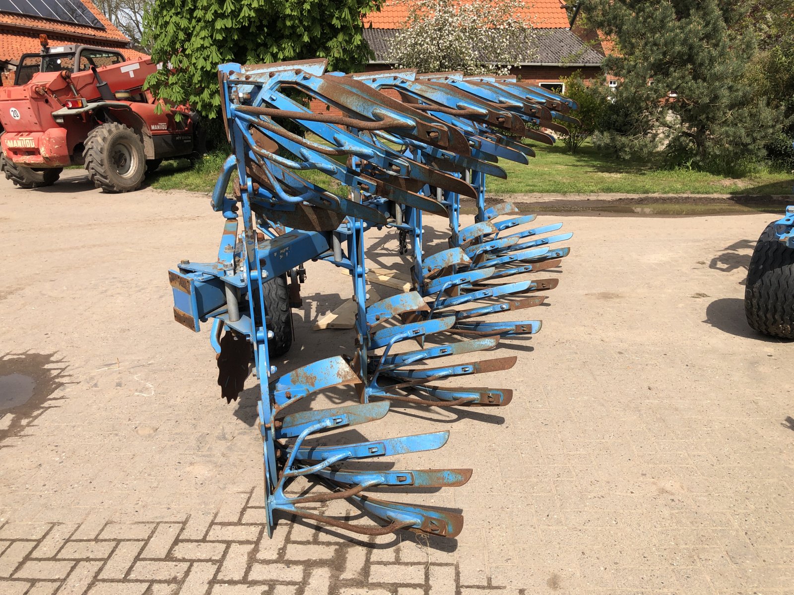 Pflug van het type Lemken Juwel 8, Gebrauchtmaschine in Schweringen (Foto 5)