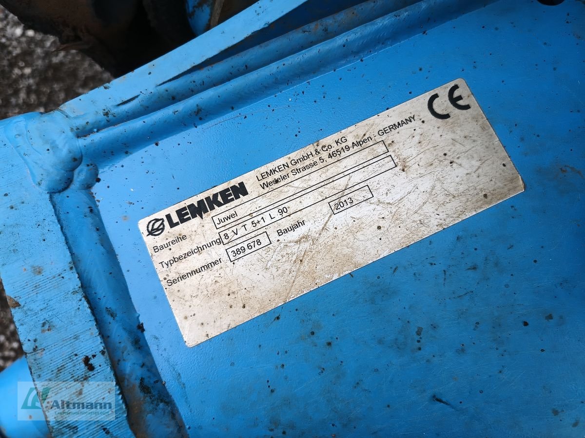 Pflug za tip Lemken Juwel 8V Vario 6-Schar, Gebrauchtmaschine u Lanzenkirchen (Slika 19)