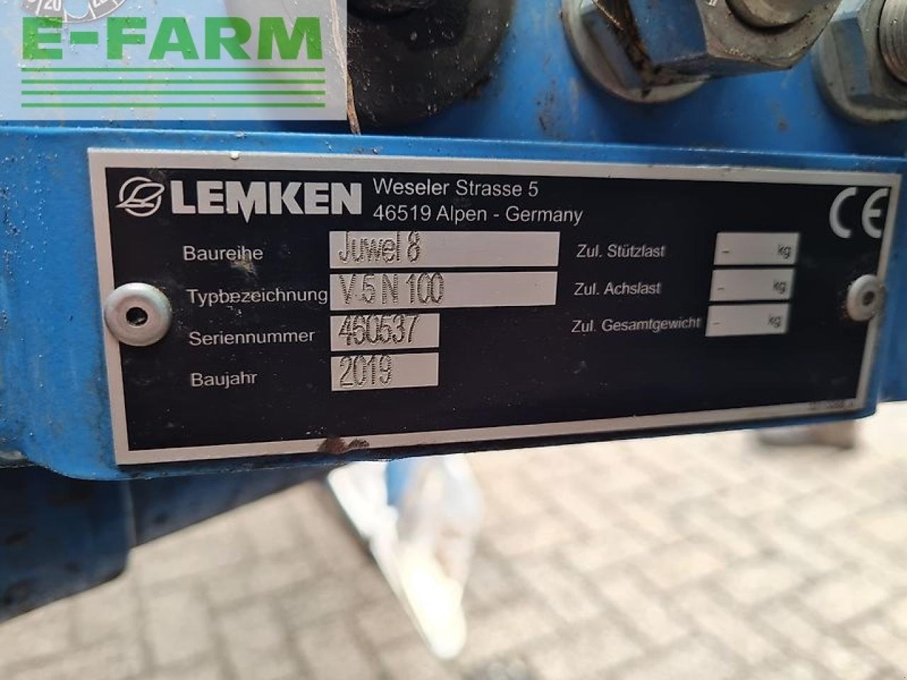 Pflug typu Lemken juwel 8v5n100 met flexpack, Gebrauchtmaschine w gg VEGHEL (Zdjęcie 4)