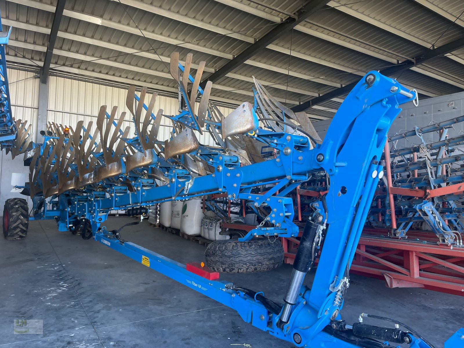 Pflug del tipo Lemken Titan 18  10 Schar Sonderpreis, Gebrauchtmaschine en Aresing (Imagen 1)