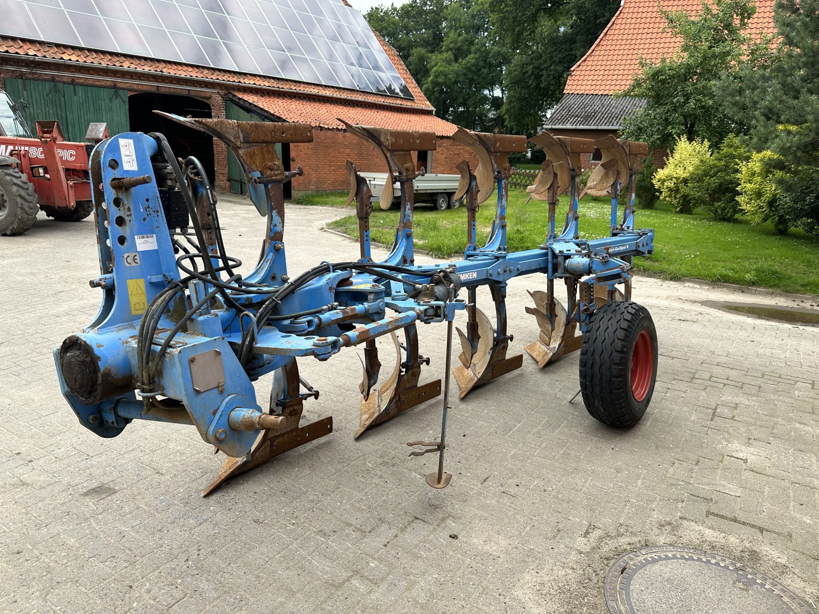 Pflug van het type Lemken Var-EurOpal 8, Gebrauchtmaschine in Schweringen (Foto 3)