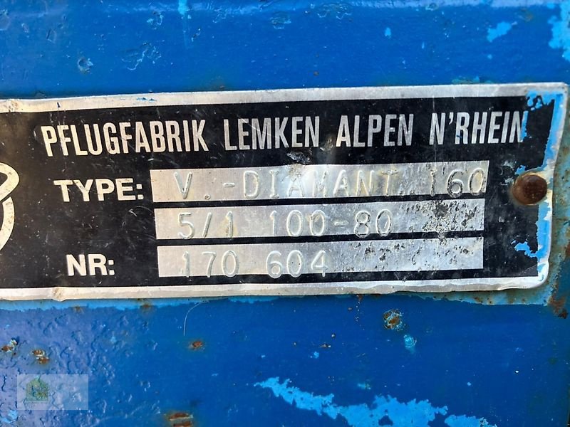 Pflug tip Lemken Vari Diamant 160 5/1L100, Gebrauchtmaschine in Salsitz (Poză 30)