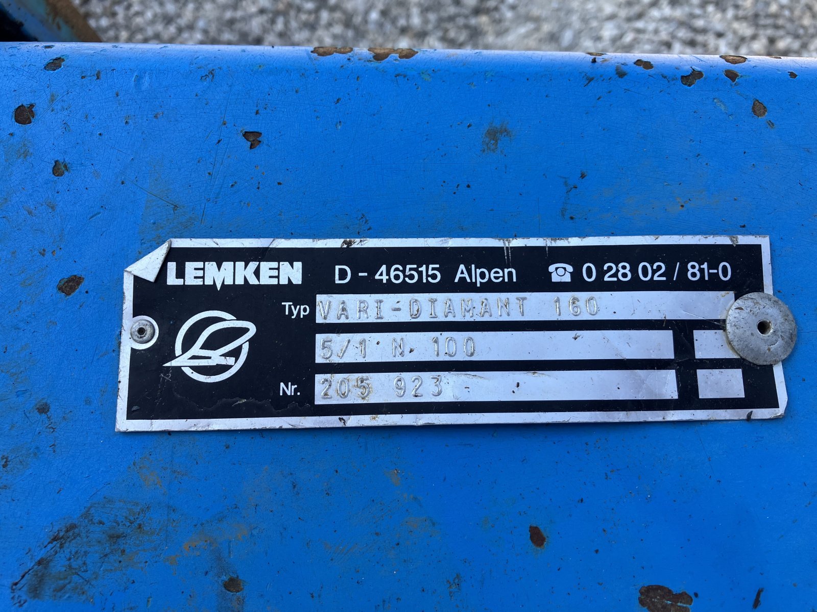 Pflug типа Lemken Vari-Diamant 160, Gebrauchtmaschine в Ingolstadt (Фотография 3)