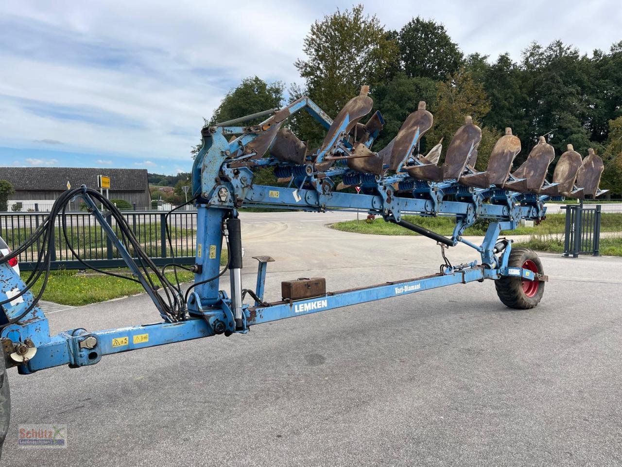 Pflug van het type Lemken Vari Diamant 9X 6/7L100 7 Scharr Pflug, Gebrauchtmaschine in Schierling (Foto 7)