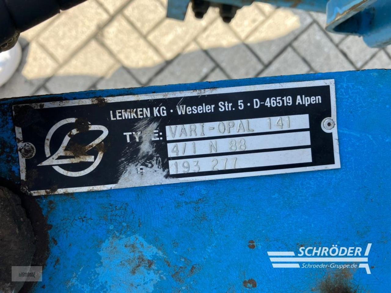 Pflug του τύπου Lemken VARIOPAL 4+1, Gebrauchtmaschine σε Twistringen (Φωτογραφία 10)