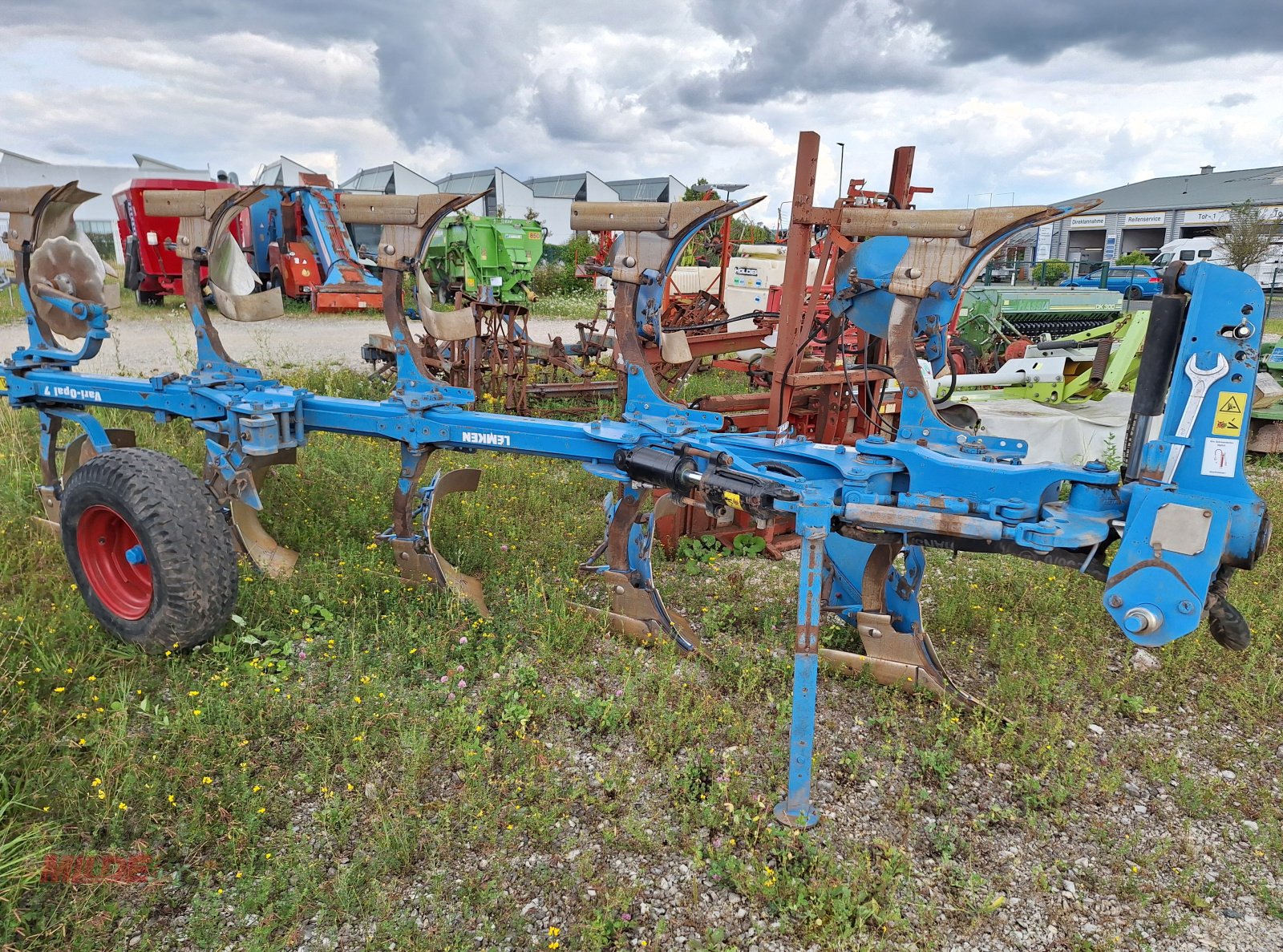 Pflug des Typs Lemken Variopal 7 4/1 N 100, Gebrauchtmaschine in Creußen (Bild 2)