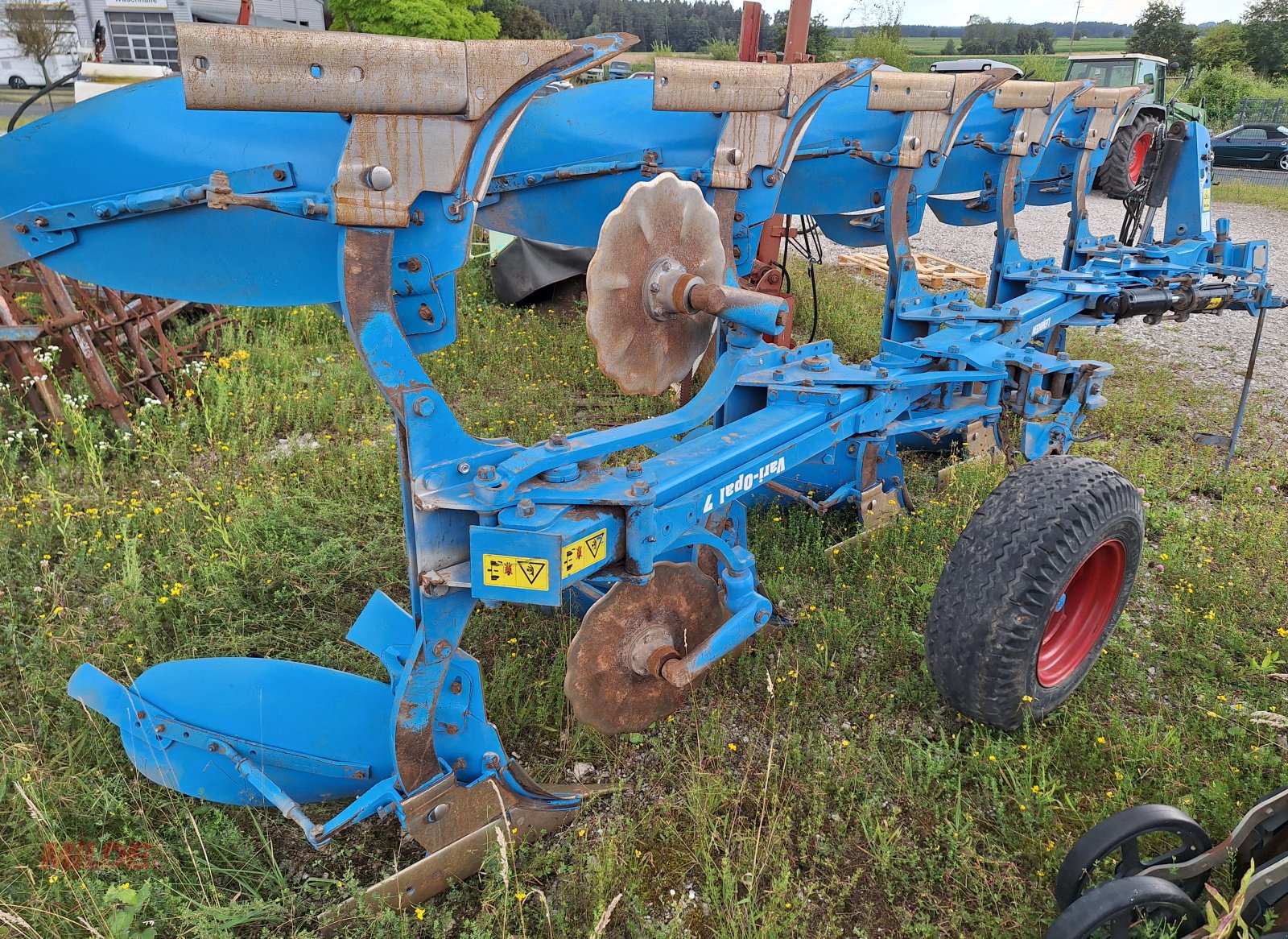 Pflug des Typs Lemken Variopal 7 4/1 N 100, Gebrauchtmaschine in Creußen (Bild 4)