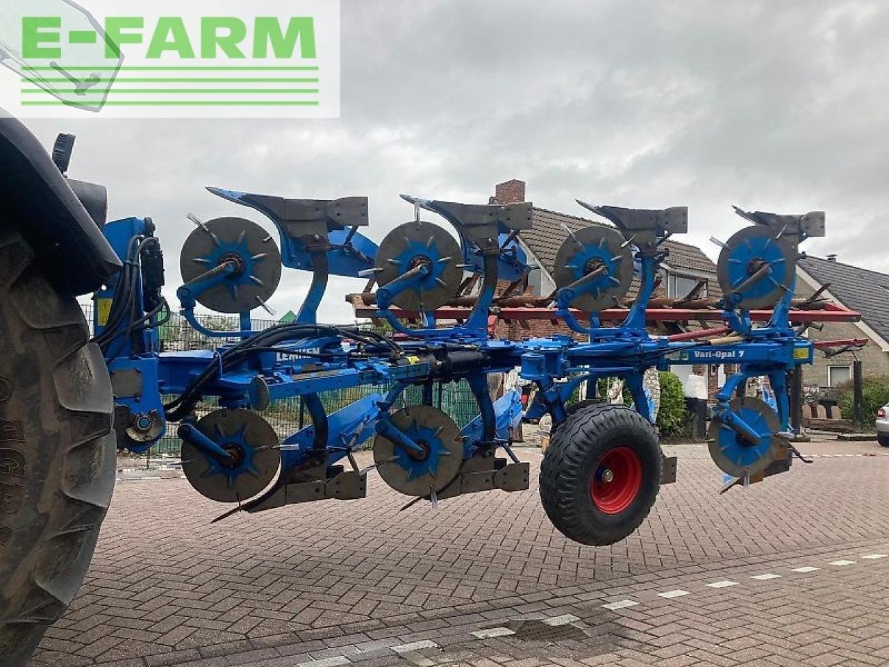 Pflug du type Lemken variopal 7 4 - schaar met cappon sneedemixer., Gebrauchtmaschine en gg VEGHEL (Photo 10)