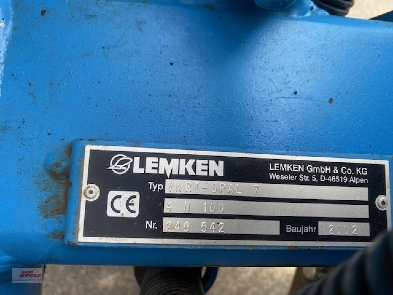 Pflug του τύπου Lemken VariOpal 7 4N100, Gebrauchtmaschine σε Steinheim (Φωτογραφία 15)