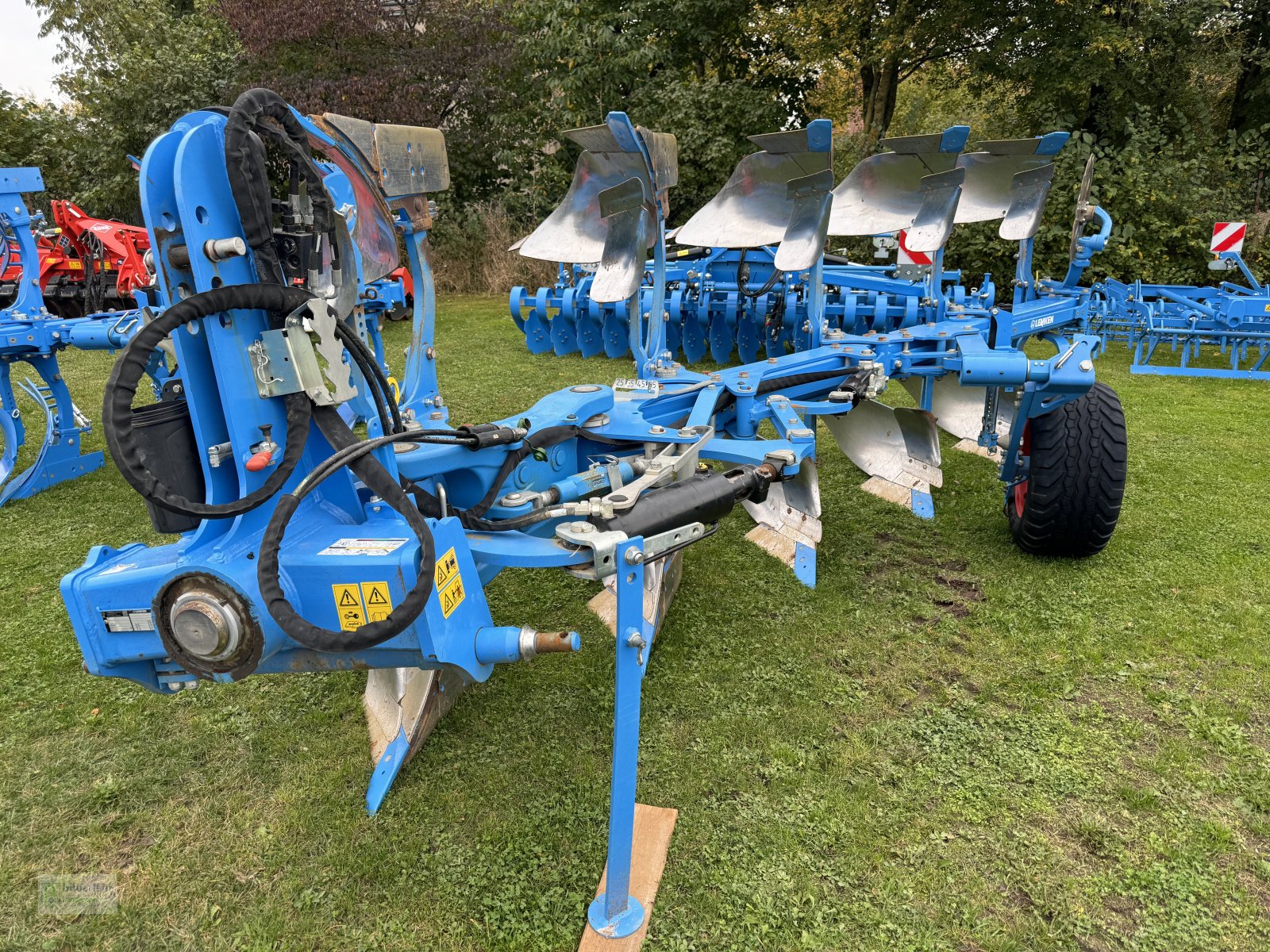 Pflug des Typs Lemken VariOpal 8 5 N, Gebrauchtmaschine in Buch am Wald (Bild 2)