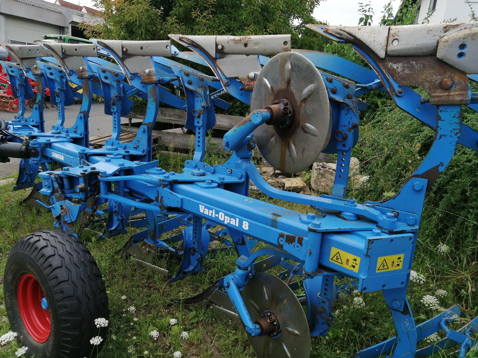 Pflug от тип Lemken VariOpal 8 5 N, Gebrauchtmaschine в Röttingen (Снимка 4)