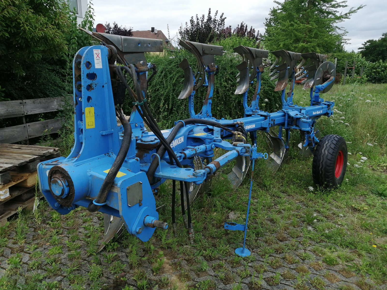 Pflug van het type Lemken VariOpal 8 5 N, Gebrauchtmaschine in Röttingen (Foto 5)