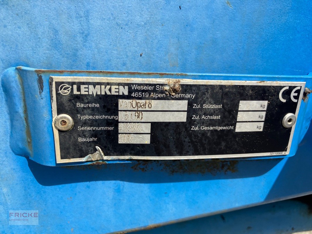 Pflug of the type Lemken VariOpal 8 X5L90 5-Schar, Gebrauchtmaschine in Demmin (Picture 4)