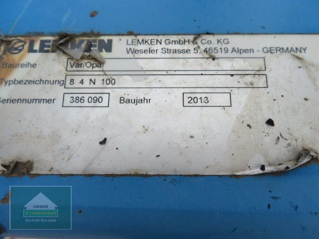 Pflug du type Lemken Variopal 8NS 100, Gebrauchtmaschine en Enns (Photo 10)