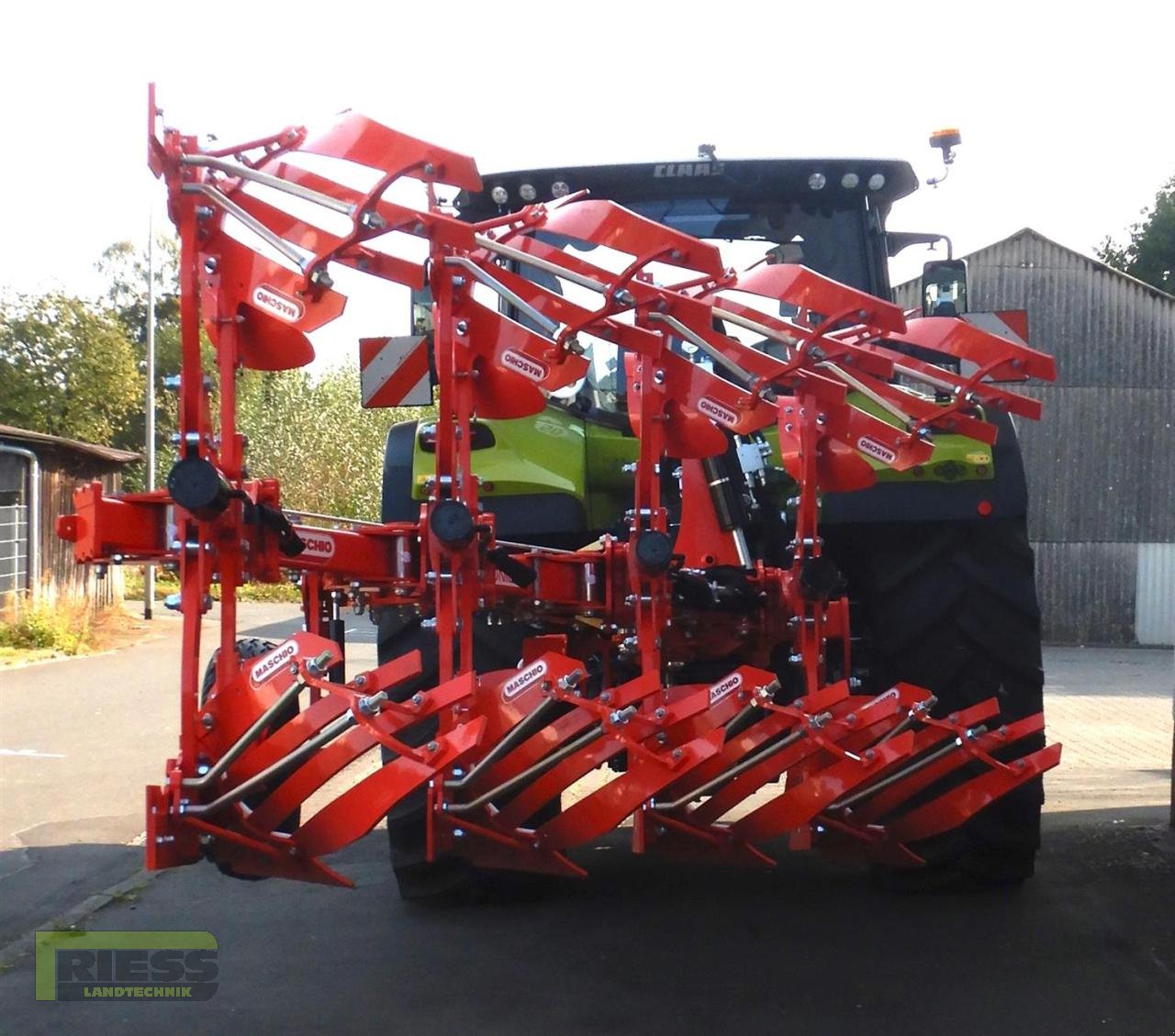 Pflug des Typs Maschio UNICO M Vario 4+ D95 + NON-STOP Streifenkörper, Neumaschine in Homberg/Ohm - Maulbach (Bild 4)