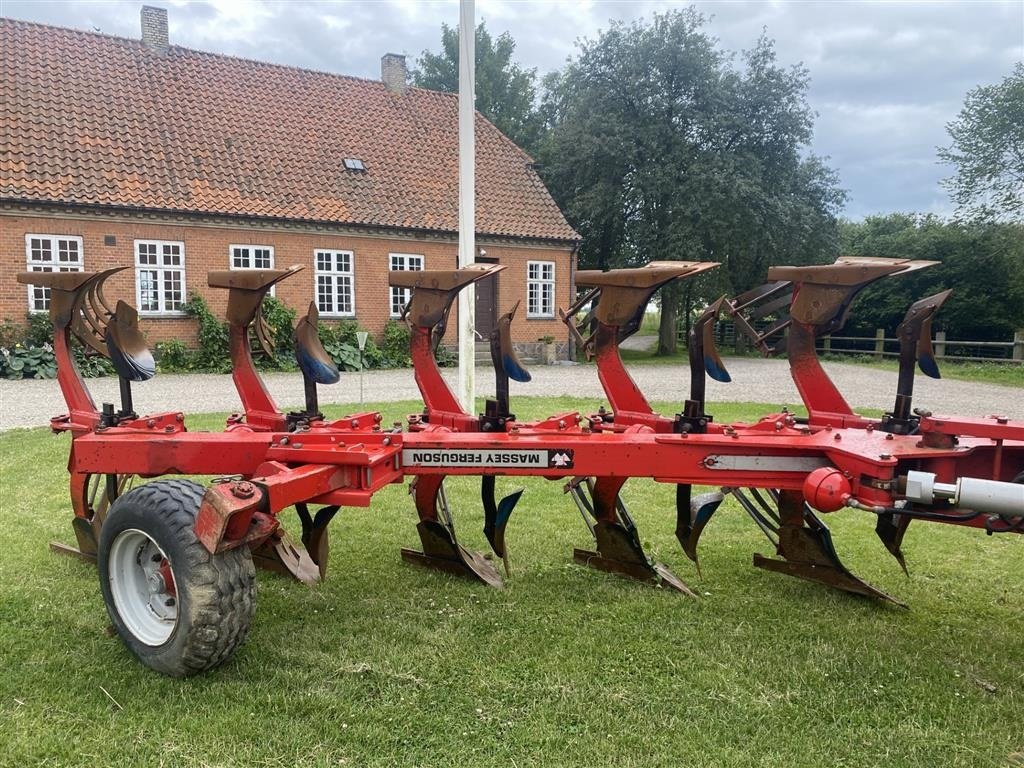 Pflug tipa Massey Ferguson 5 furet vendeplov med hydraulisk stenudløser, Gebrauchtmaschine u øster ulslev (Slika 7)