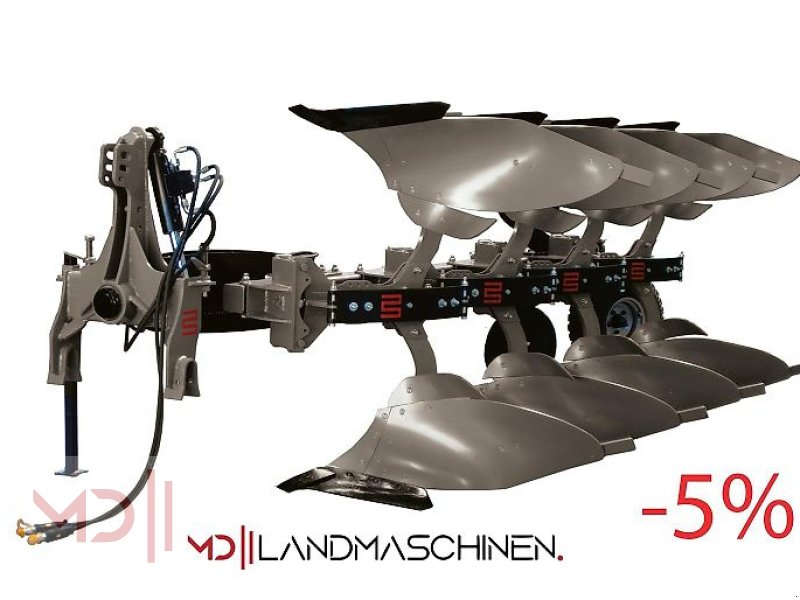 Pflug типа MD Landmaschinen MD RX Drehpflug  POB 3, 4, 5 Schar, Bolzensicherung, Neumaschine в Zeven (Фотография 1)