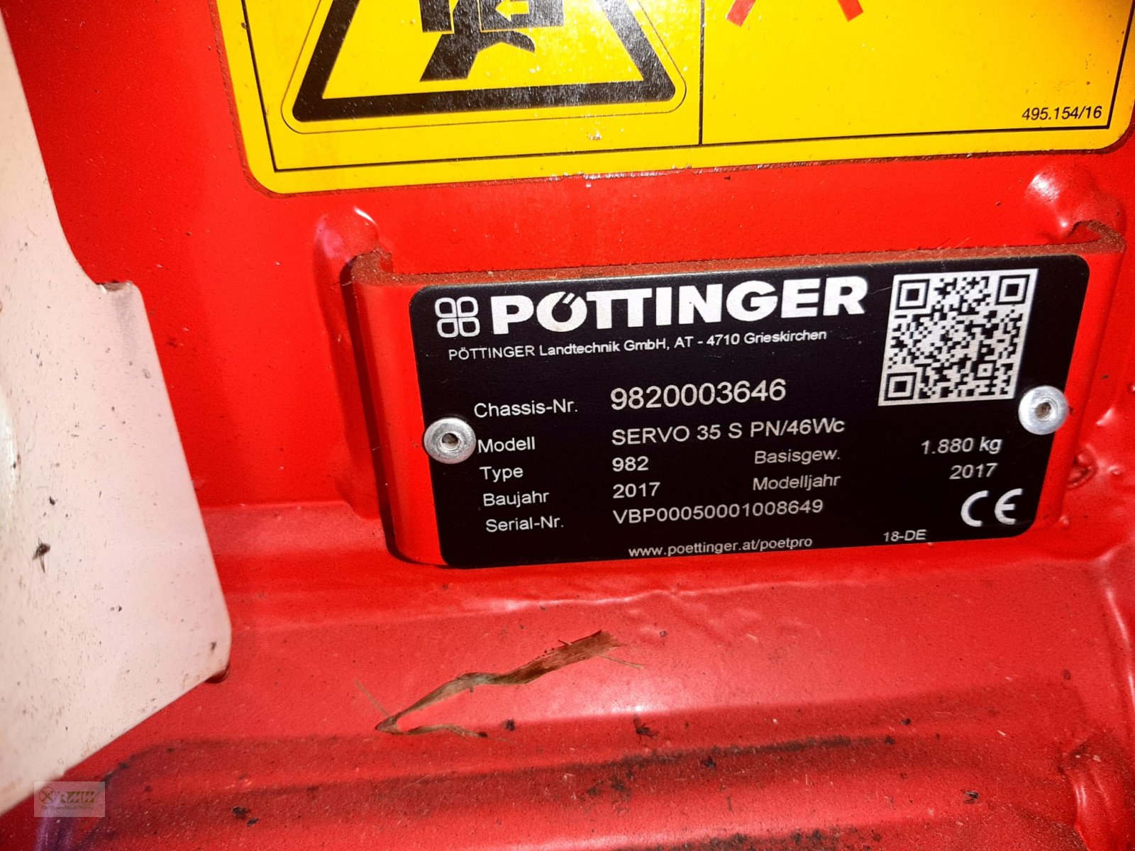 Pflug del tipo Pöttinger Servo 35 S Plus Nova, Gebrauchtmaschine en Erbendorf (Imagen 4)