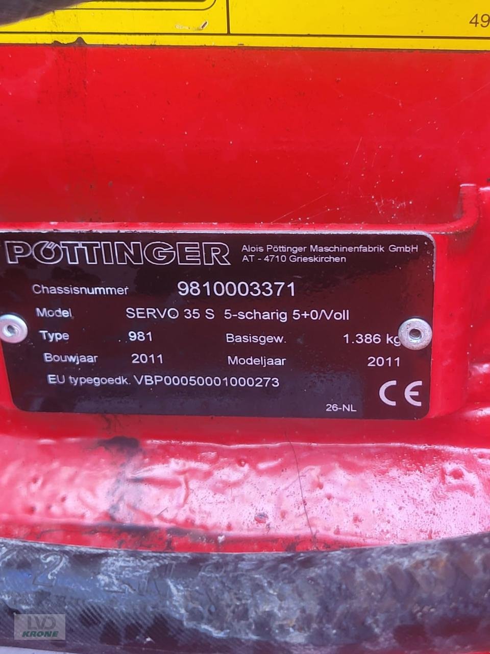 Pflug tip Pöttinger Servo 35S, Gebrauchtmaschine in Spelle (Poză 11)