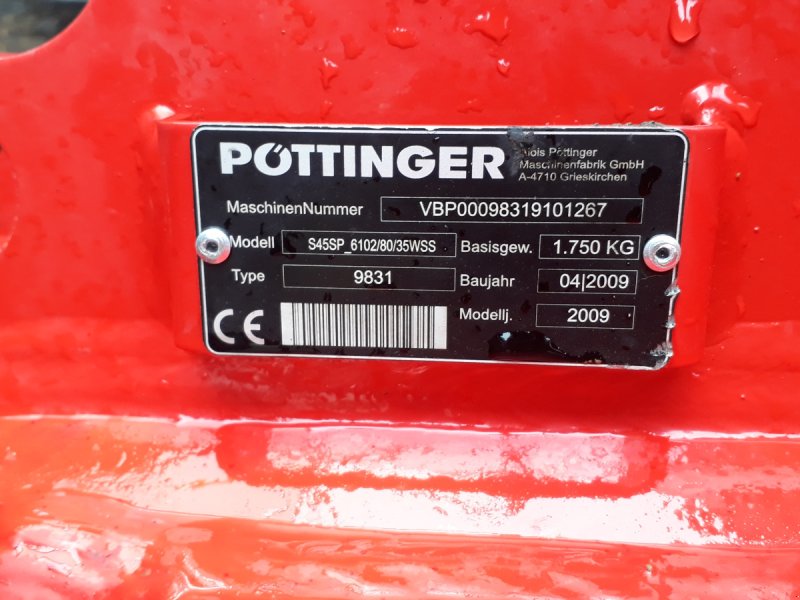 Pflug van het type Pöttinger Servo 45 S Plus, Gebrauchtmaschine in Medlingen (Foto 1)