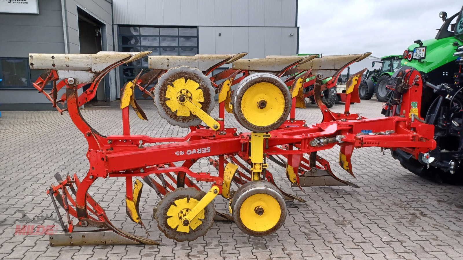 Pflug des Typs Pöttinger Servo 45, Gebrauchtmaschine in Creußen (Bild 3)