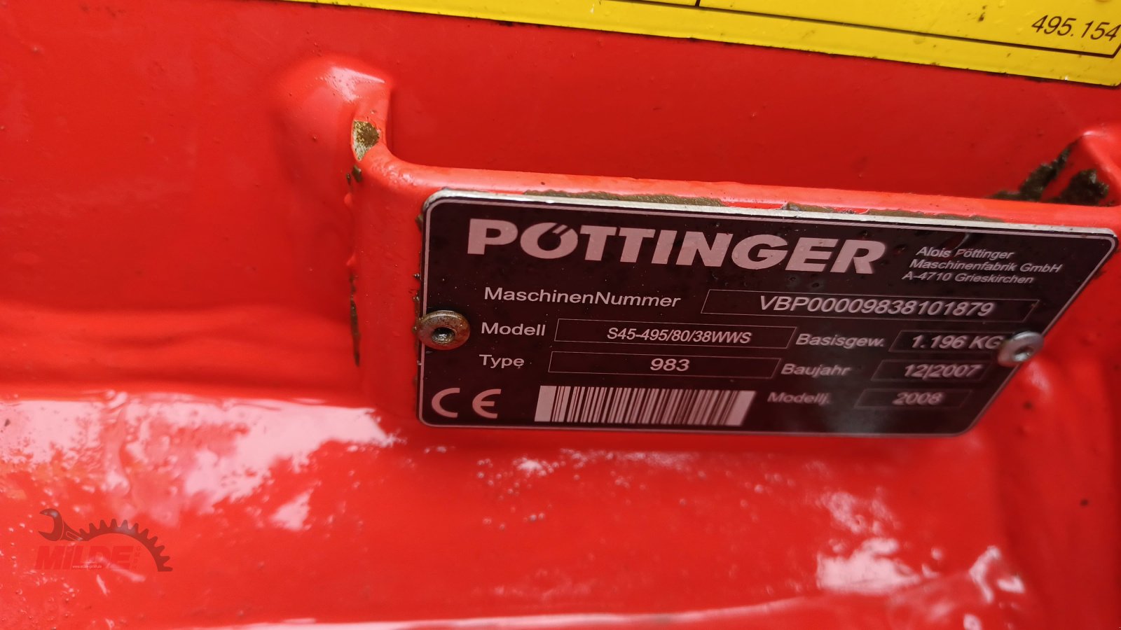 Pflug du type Pöttinger Servo 45, Gebrauchtmaschine en Creußen (Photo 8)