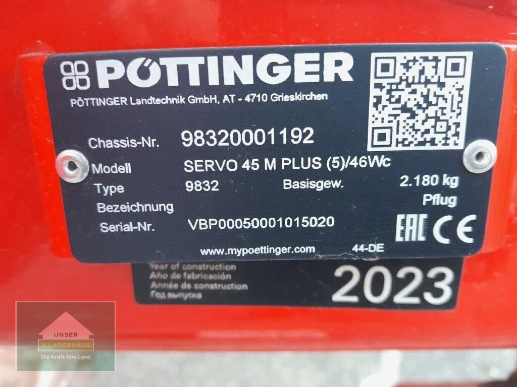 Pflug του τύπου Pöttinger Servo 45M - 5 Schar, Neumaschine σε Lambach (Φωτογραφία 3)