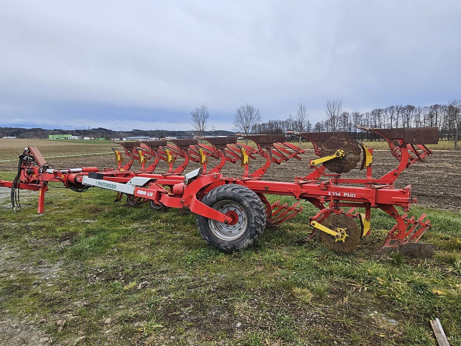 Pflug tip Pöttinger Servo 6.50 7 Schar, Gebrauchtmaschine in Sieget in der Wart (Poză 1)