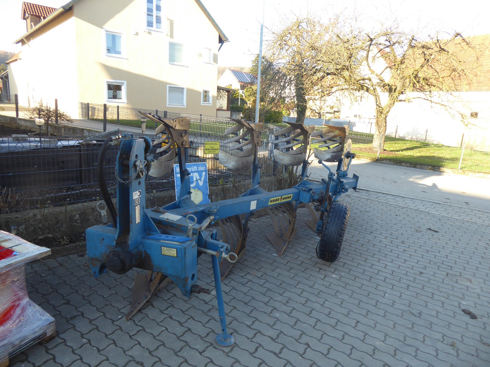 Pflug typu Rabe 4 Schar Drehpflug, Gebrauchtmaschine v Marxheim (Obrázek 1)