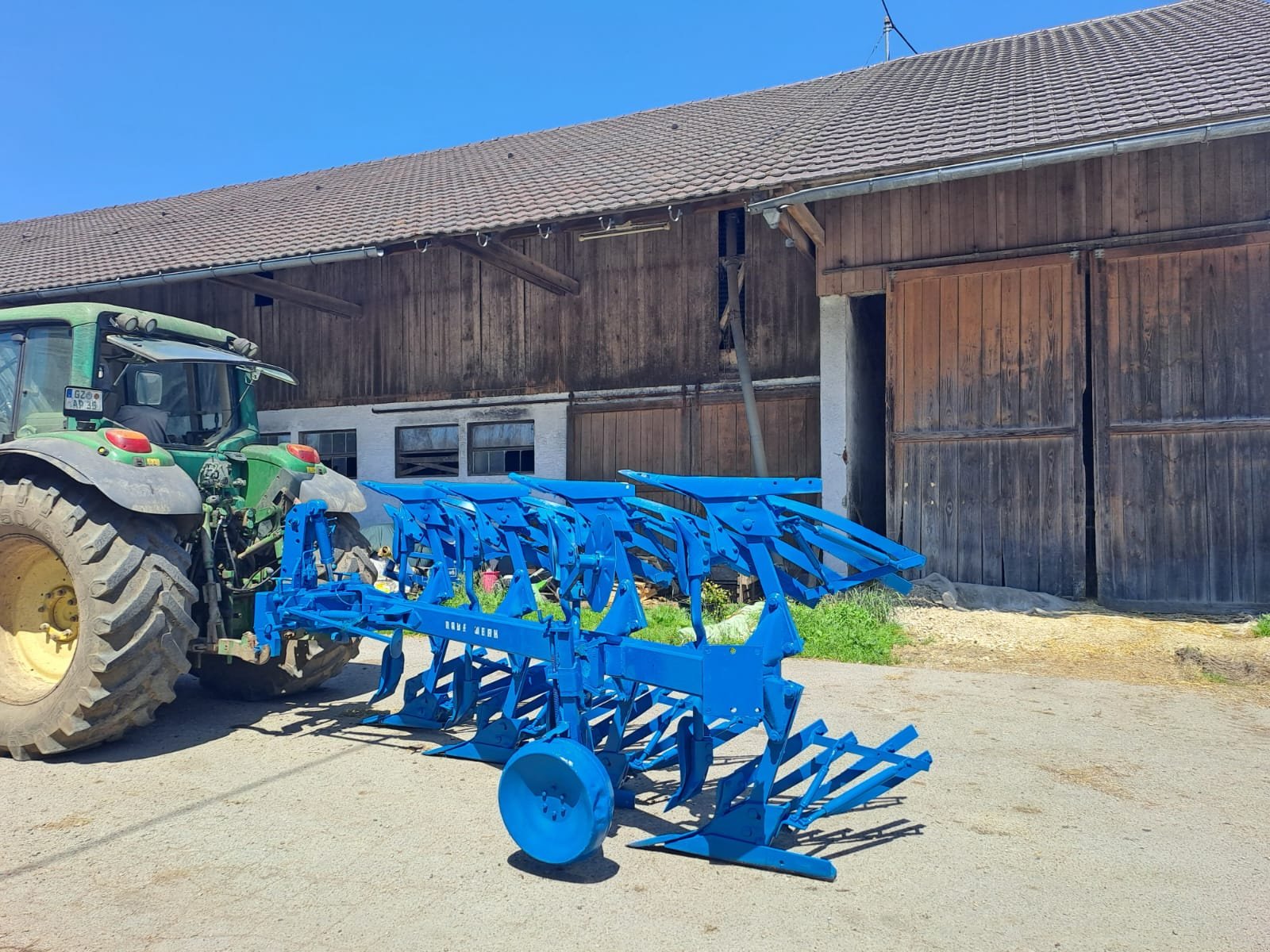 Pflug van het type Rabe lmcd Supertaube, Gebrauchtmaschine in Aislingen (Foto 2)