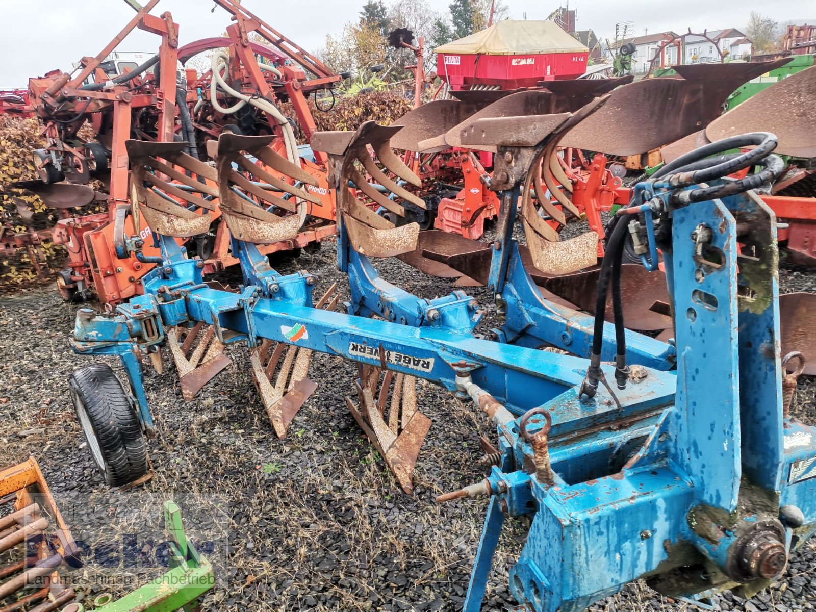 Pflug des Typs Rabe Star Avant 140, Gebrauchtmaschine in Weimar-Niederwalgern (Bild 1)