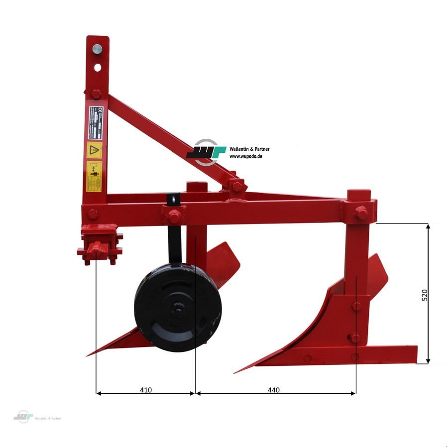 Pflug типа Sonstige Beetpflug Zweischarpflug 27 cm, Neumaschine в Wesenberg (Фотография 3)