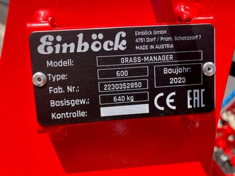 Pflug tipa Sonstige Einbock Einbock Grass-manager 600 wiedeg, Gebrauchtmaschine u Lunteren (Slika 8)