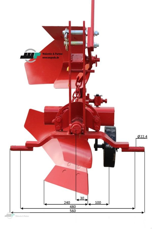 Pflug of the type Sonstige Einschar Wendepflug 1-Schar Wendepflug ab 14 PS, Neumaschine in Wesenberg (Picture 7)