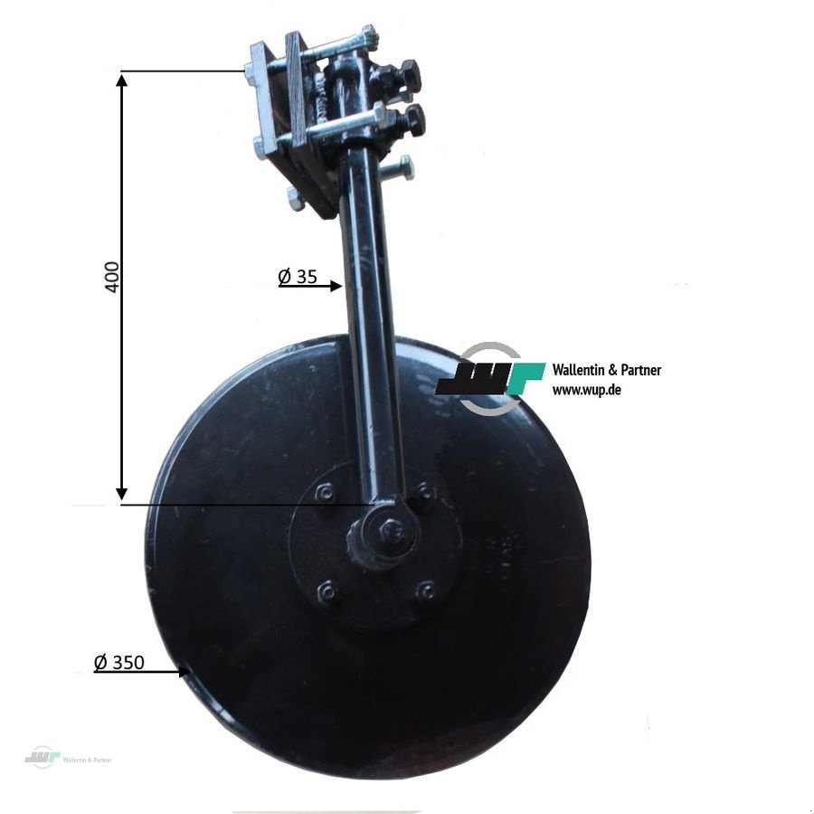 Pflug a típus Sonstige Scheibenpflug Ø 460 mm 2 Teller ab 25 PS, Neumaschine ekkor: Wesenberg (Kép 4)