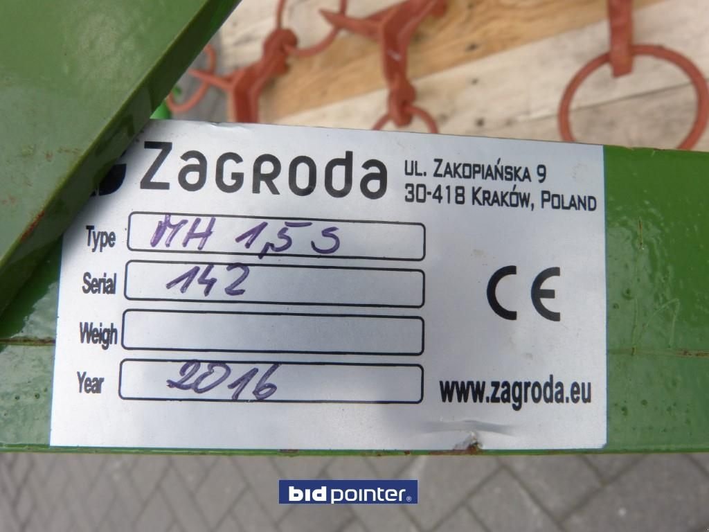 Pflug a típus Sonstige Zagroda 1.55, Gebrauchtmaschine ekkor: Deurne (Kép 3)