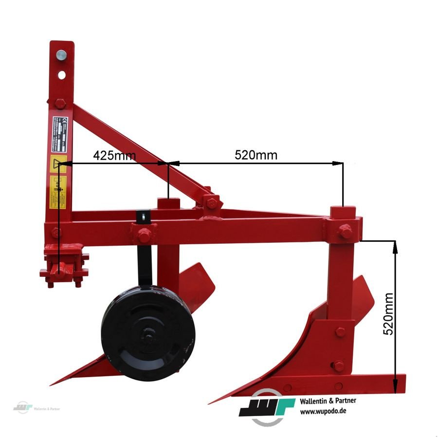 Pflug Türe ait Sonstige Zweischar Beetpflug 30 cm Kleintraktorpflug 2- S, Neumaschine içinde Wesenberg (resim 4)