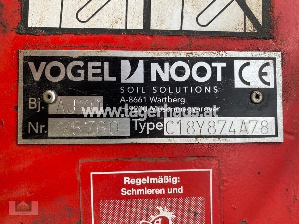 Pflug типа Vogel & Noot XM 1050, Gebrauchtmaschine в Klagenfurt (Фотография 8)