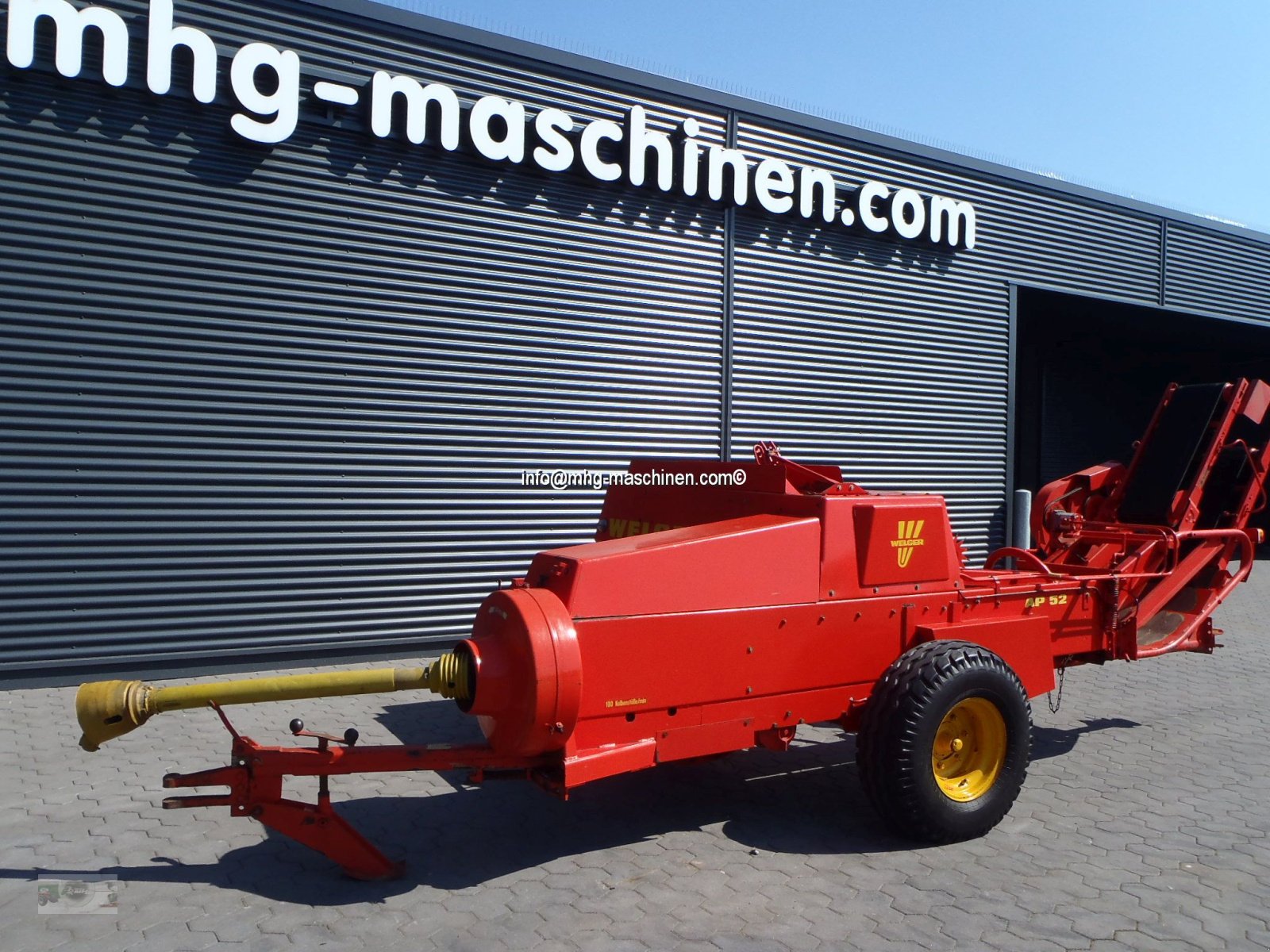 Pick-up-Presse tipa Welger AP 52 mit Ballenschleuder P 22, Gebrauchtmaschine u Gescher (Slika 2)