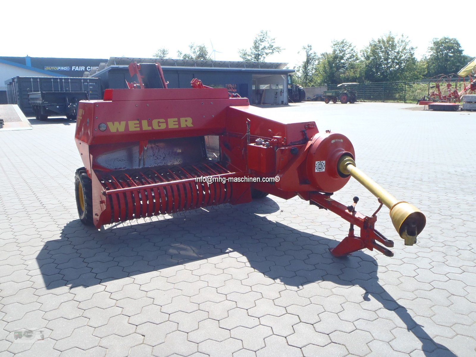 Pick-up-Presse typu Welger AP 52 mit Ballenschleuder P 22, Gebrauchtmaschine w Gescher (Zdjęcie 4)