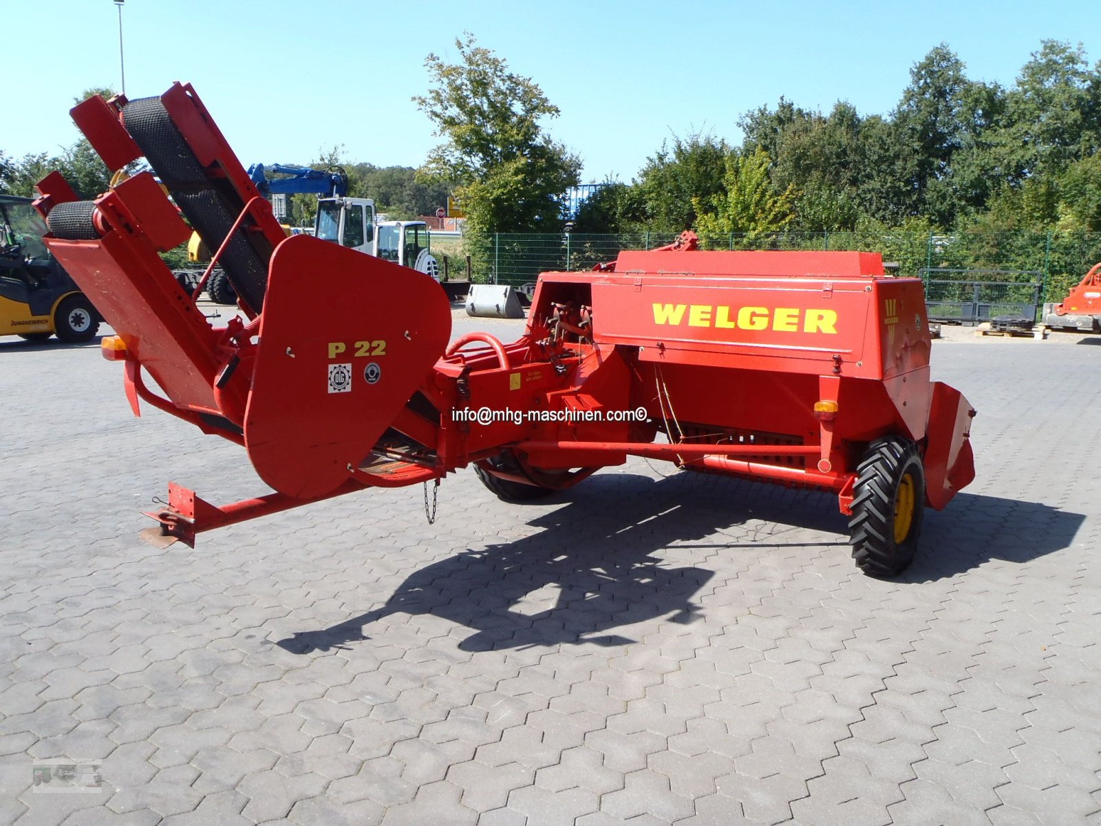 Pick-up-Presse typu Welger AP 52 mit Ballenschleuder P 22, Gebrauchtmaschine w Gescher (Zdjęcie 5)