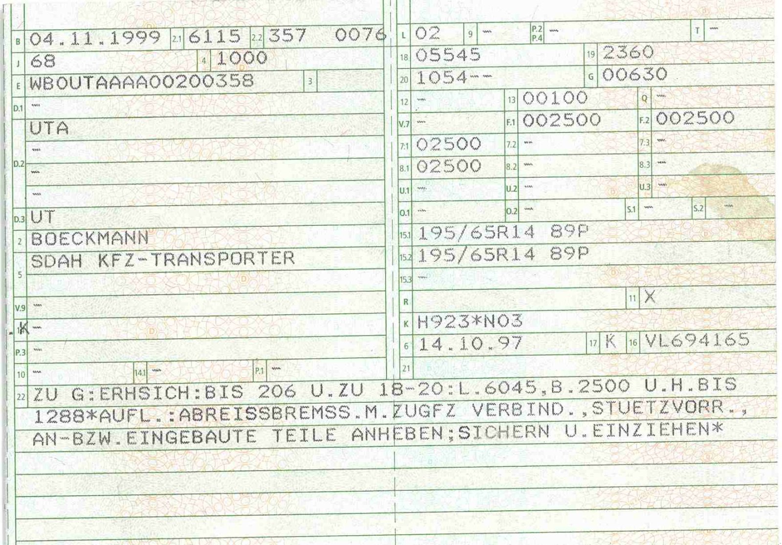 PKW-Anhänger del tipo Böckmann Tandemanhänger UT mit Einschubrampen *2500 kg *400x200x20cm, Gebrauchtmaschine en Wagenfeld (Imagen 17)