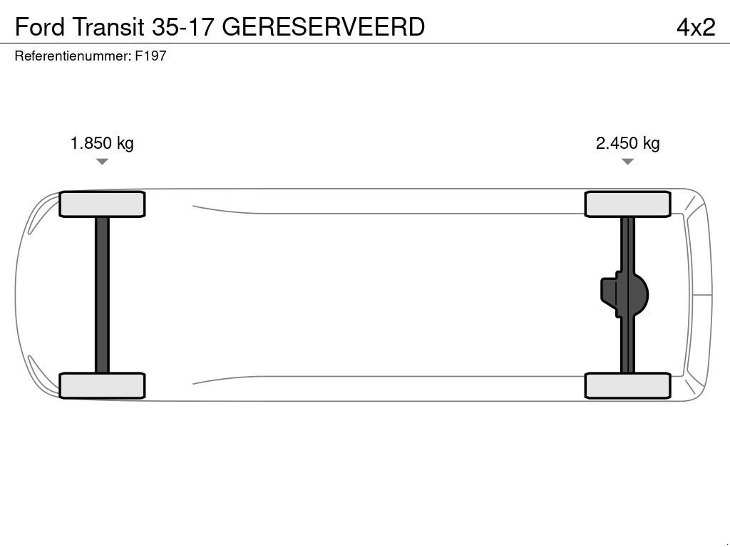 PKW-Anhänger typu Ford Transit 35-17 GERESERVEERD, Gebrauchtmaschine v Groenekan (Obrázok 7)