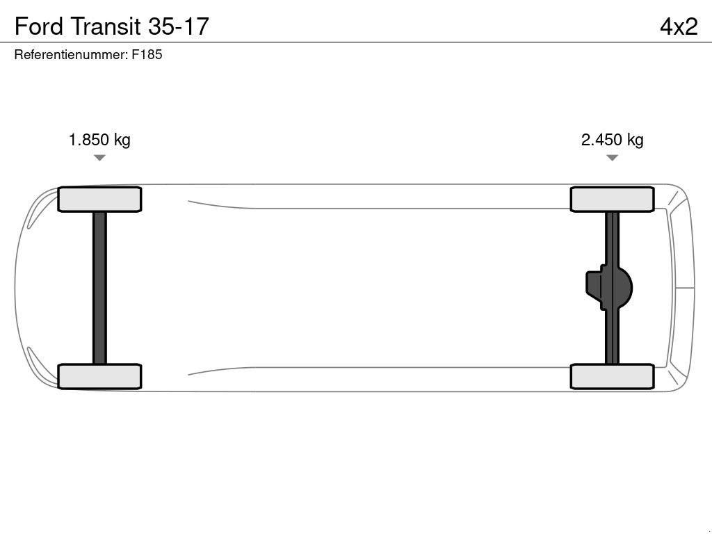 PKW-Anhänger typu Ford Transit 35-17, Gebrauchtmaschine v Groenekan (Obrázek 11)