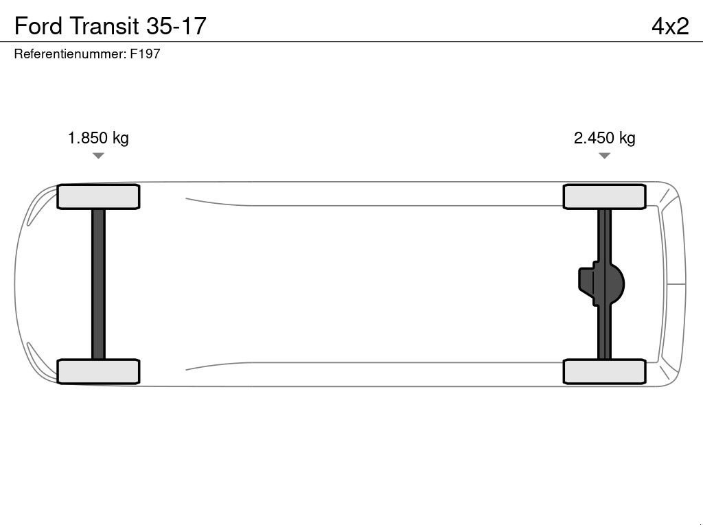 PKW-Anhänger del tipo Ford Transit 35-17, Gebrauchtmaschine en Groenekan (Imagen 7)