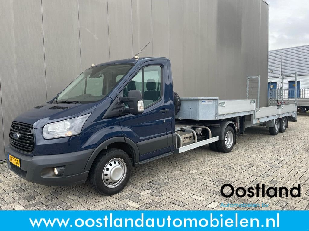 PKW-Anhänger tip Ford Transit 350 2.0 TDCI 170 PK BE Combinatie Kuiper semi dieplader, Gebrauchtmaschine in GRONINGEN (Poză 1)