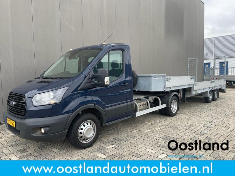 PKW-Anhänger typu Ford Transit 350 2.0 TDCI 170 PK BE Combinatie Kuiper semi dieplader, Gebrauchtmaschine v GRONINGEN (Obrázek 1)