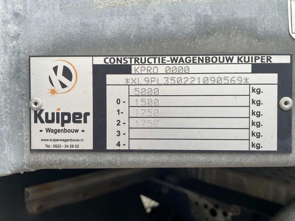 PKW-Anhänger tipa Ford Transit 350 2.0 TDCI 170 PK BE Combinatie Kuiper semi dieplader, Gebrauchtmaschine u GRONINGEN (Slika 5)