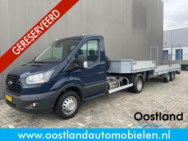 PKW-Anhänger typu Ford Transit 350 2.0 TDCI 170 PK BE Combinatie Kuiper semi dieplader, Gebrauchtmaschine w GRONINGEN (Zdjęcie 1)